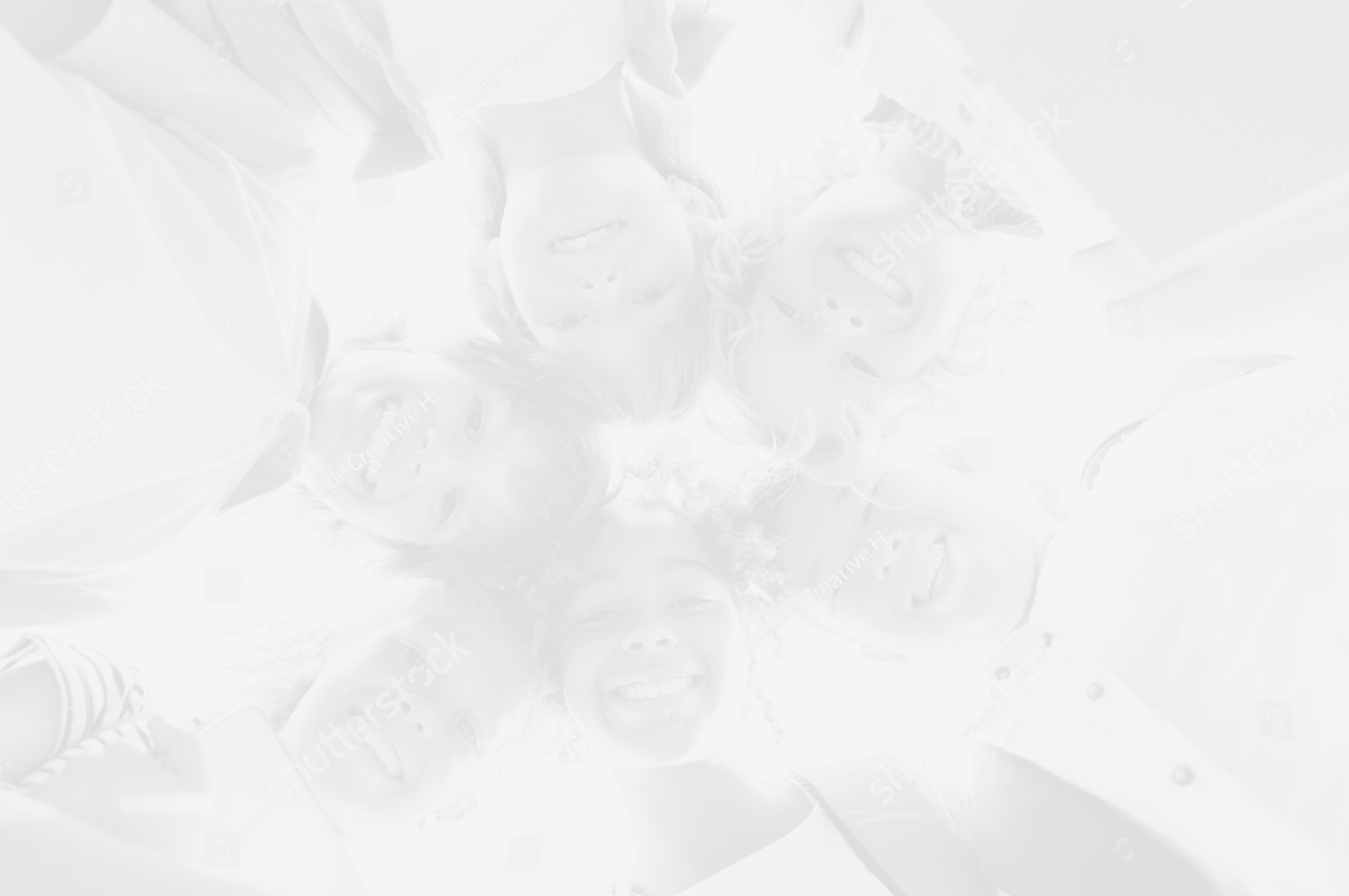 Stock Photo Low Angle View Of A Group Of Mixed Race Multi Ethnic Classmates Schoolchildren Kids Standing In 2034641750